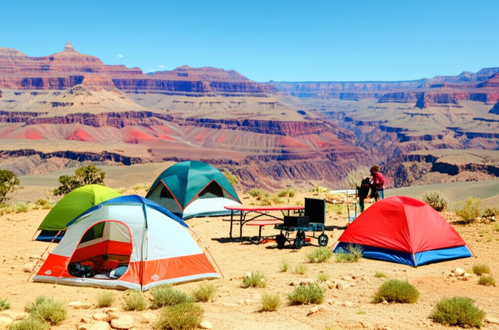 Camping in the Grand Canyon